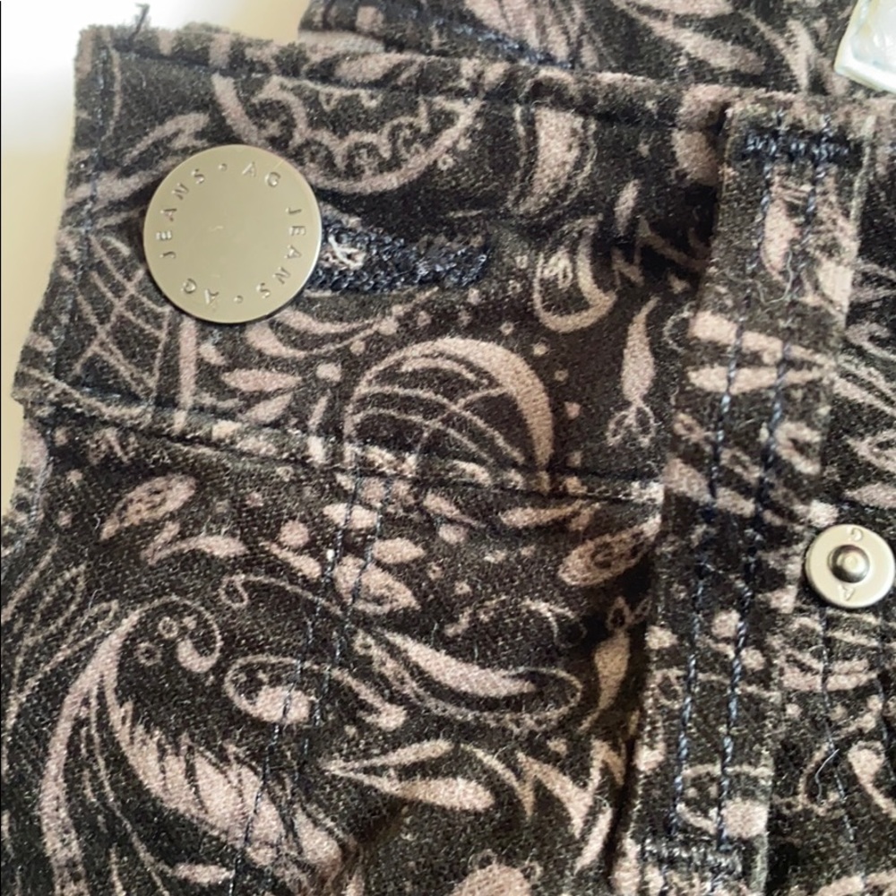 AG The Stevie Velvet High-Rise Skinny Jeans - Picture 6 of 7